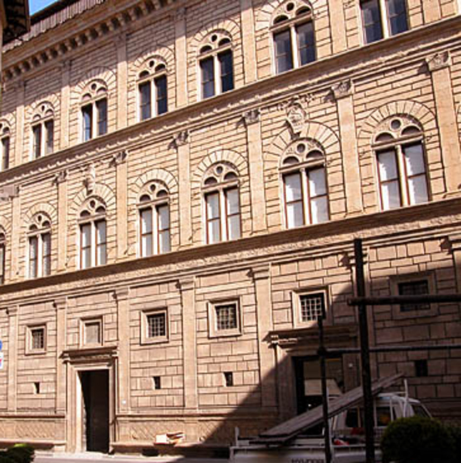 Palazzo Ruccellai i Florens. Foto: Anders Tehler.